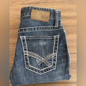 BKE Carter Straight Leg‎ Jeans Size 27 S Gently Worn